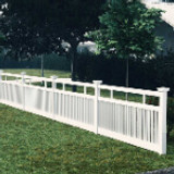 House & Garden PVC Picket Fencing